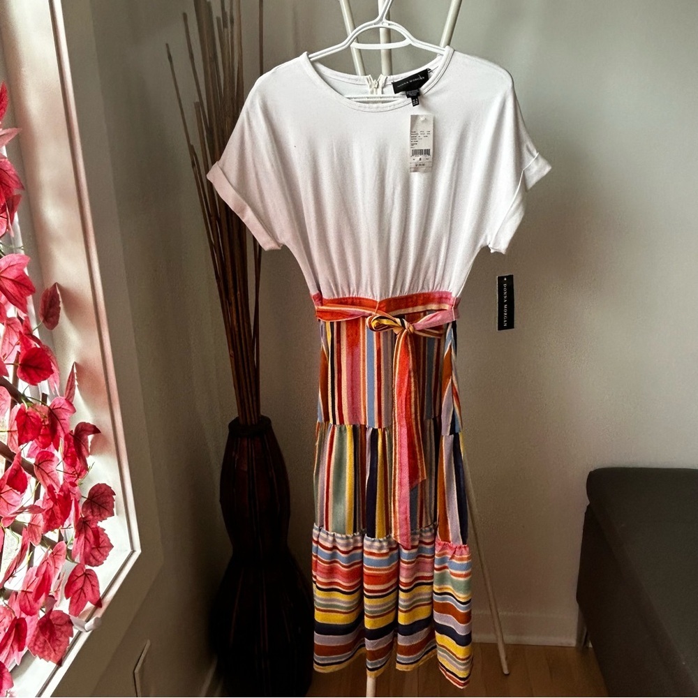 Colorful Striped Dress - Picture 2 of 6
